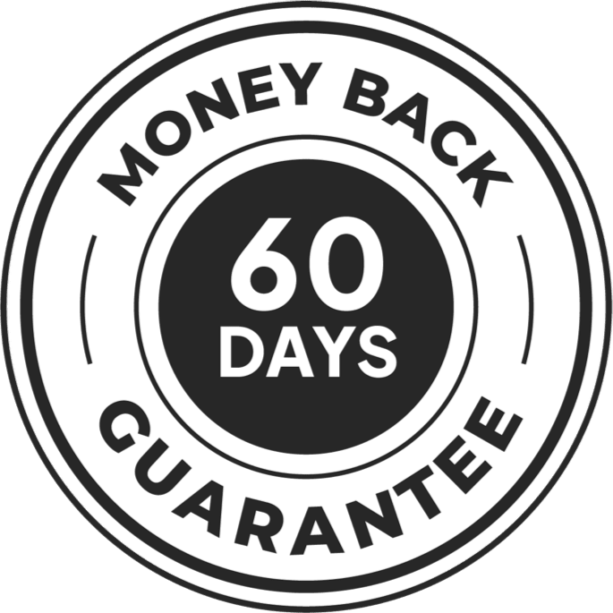 60-Days Money Back Guarantee